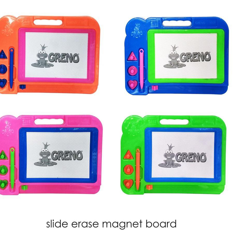 

Langsung Beliii.. Edufuntoys - SLIDE ERASE MAGNET BOARD papan tulis magnet geser hapus