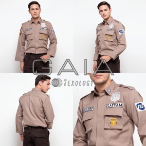 Termurah Baju seragam satpam - security terbaru PDL SATU Bahan GAIA Neo Premium di Shopee