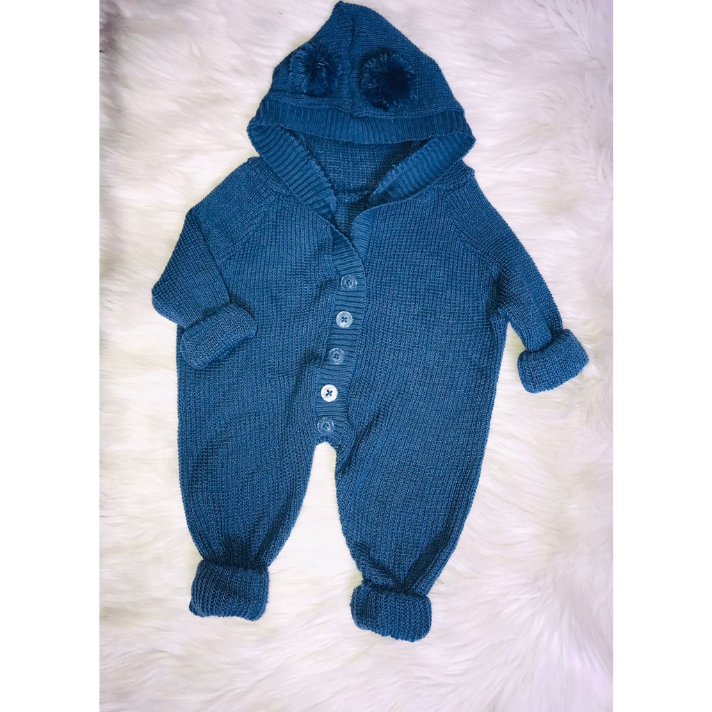 Jumper Rajut Seker Anak Bayi 0-6 bln UNISEX/Baju kodok/Jumper bayi perempuan/Jumper bayi laki-laki