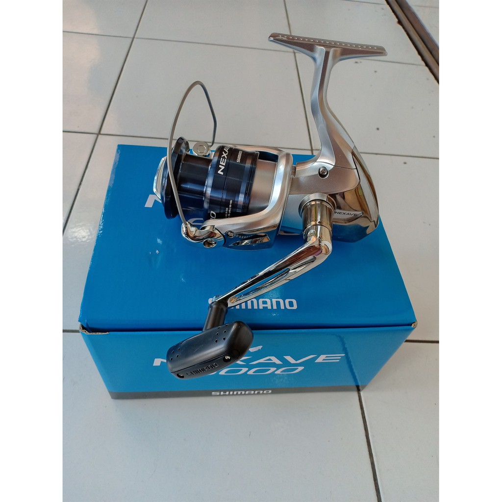 REEL SHIMANO NEXAVE 2500HG 4000 6000 8000 8.5Kg ORIGINAL TERBAIK