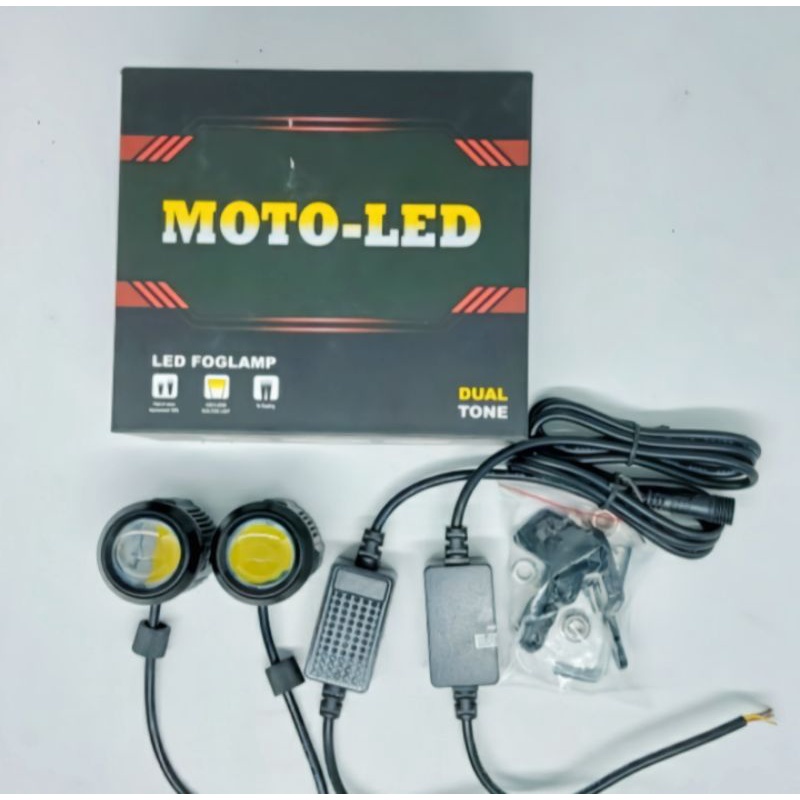 lampu tembak lampu sorot D2 mini MOTO LED premium NMAX AEROX ADV DLL