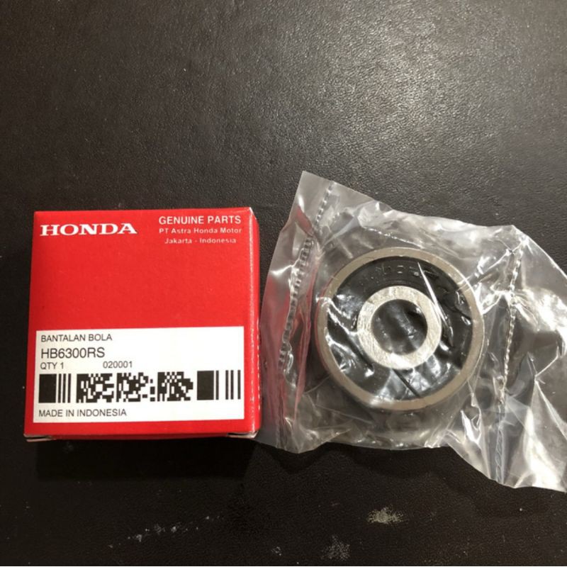 Bearing 6300 RS bantalan bola 6300 RS Laher Lahar Ball ring Original AHM