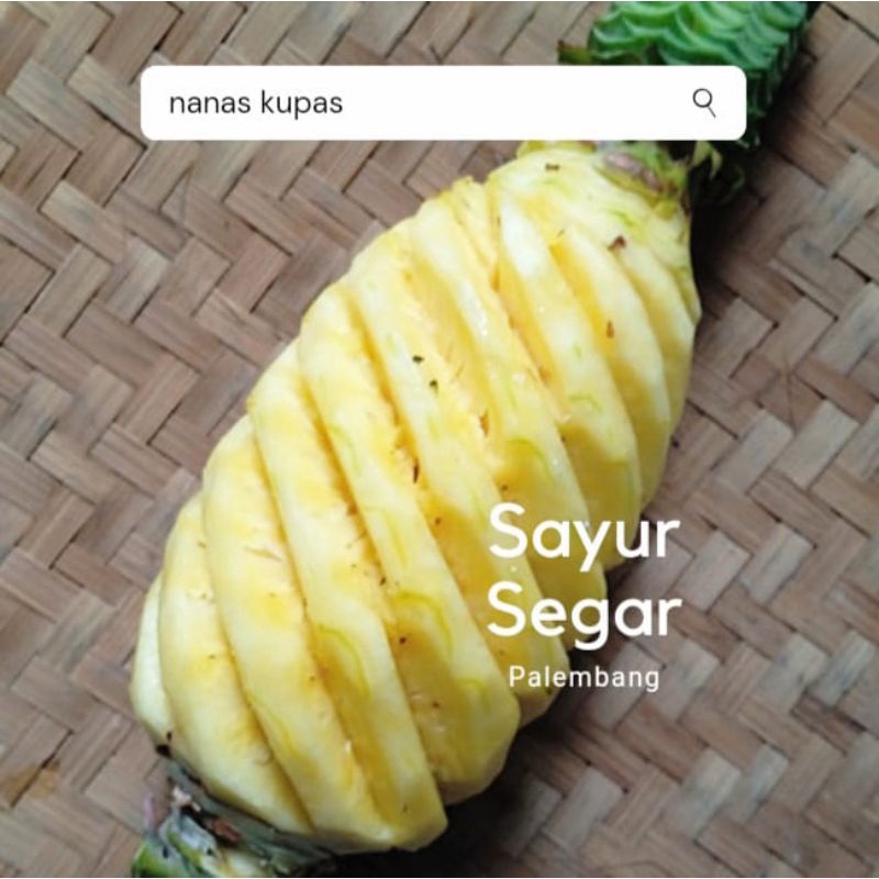 

Nanas Kupas Per Buah Sayur Segar Palembang