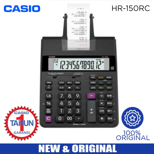

KALKULATOR CASIO HR 150RC