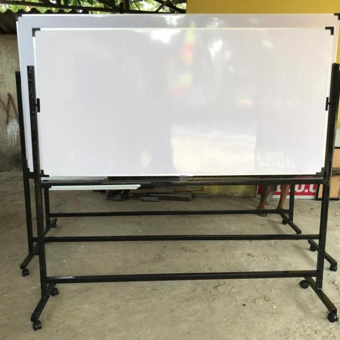 

[COD] whiteboard standing 120x240 KOMPLIT Kode 585