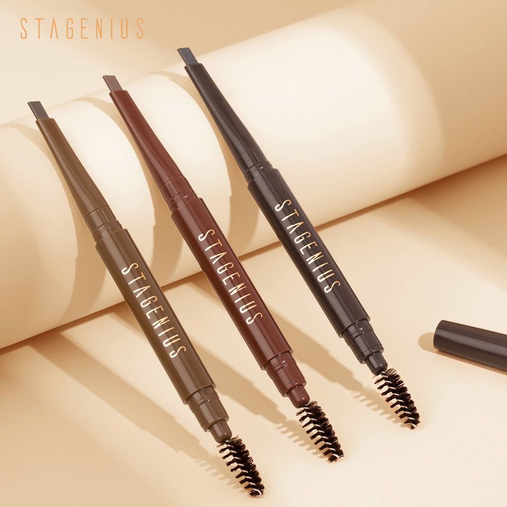 STAGENIUS SG26 EYEBROW WITH BRUSH WATERPROOF & LONG LASTING