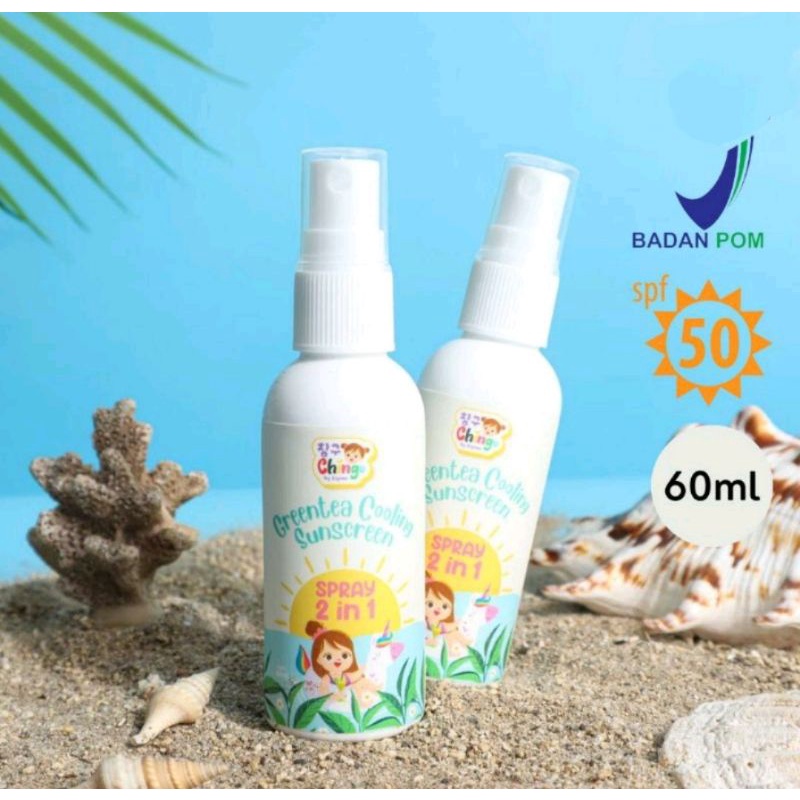 SUNSCREEN SPRAY 2in1 CHINGU BY KIYOWO SPF 50