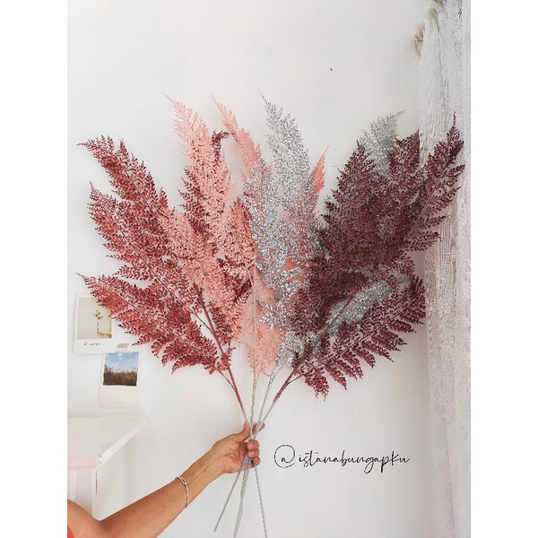 Daun pakis jumbo | pakis artificial