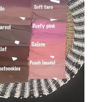 ♔ KHIMAR OVAL MINI DUA LAYER/JILBAB INSTAN MINI OVAL MINI ➸