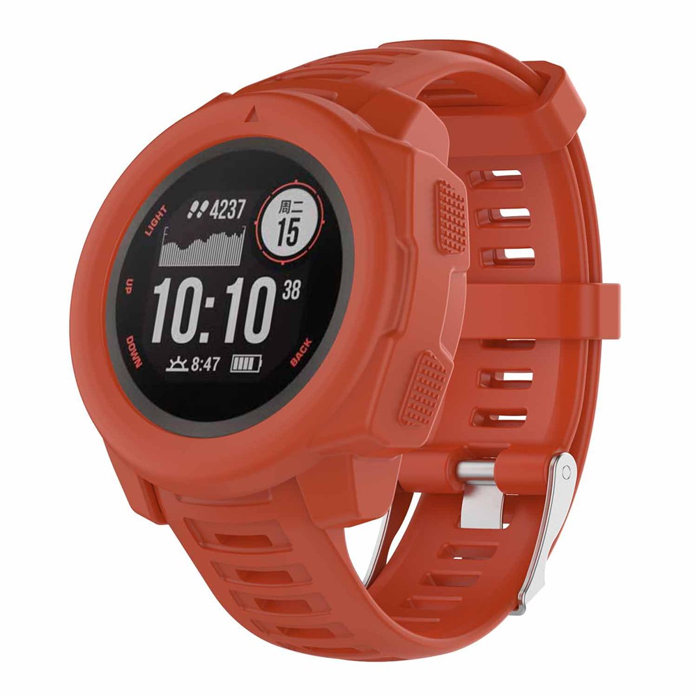 Case Pelindung Smartwatch Garmin Instinct Bahan Silikon Ringan