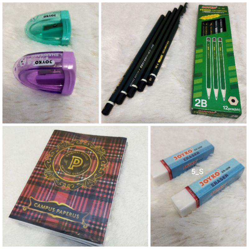 

paket lengkap alat tulis 2