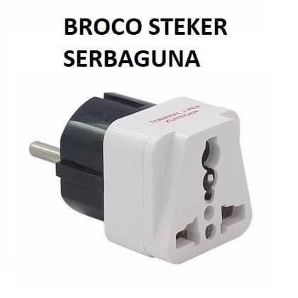 Broco Colokan Listrik Over Steker Sambungan Kaki 3 13910