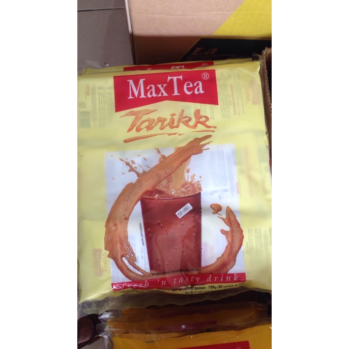 

[ COD ] Maxtea teh tarik 30 sachet TERBARU Kode 551