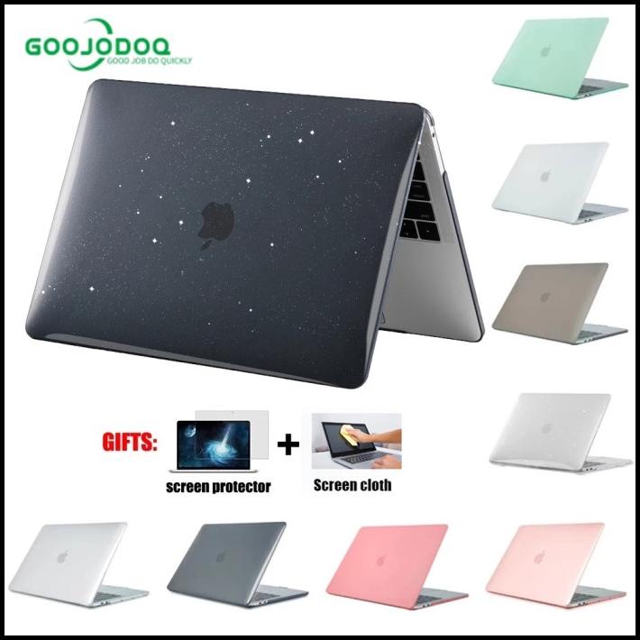 Goojodoq Laptop Case Crystal For Apple Macbook M1 Air Pro 13.3' Cover