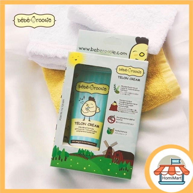 homimart I BEBE ROOSIE Telon Cream Anti Nyamuk / Bugs Cream Lotion 60gr 60 gr