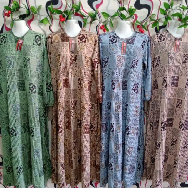 Gamis murah bahan, katun, jersey dan plisket