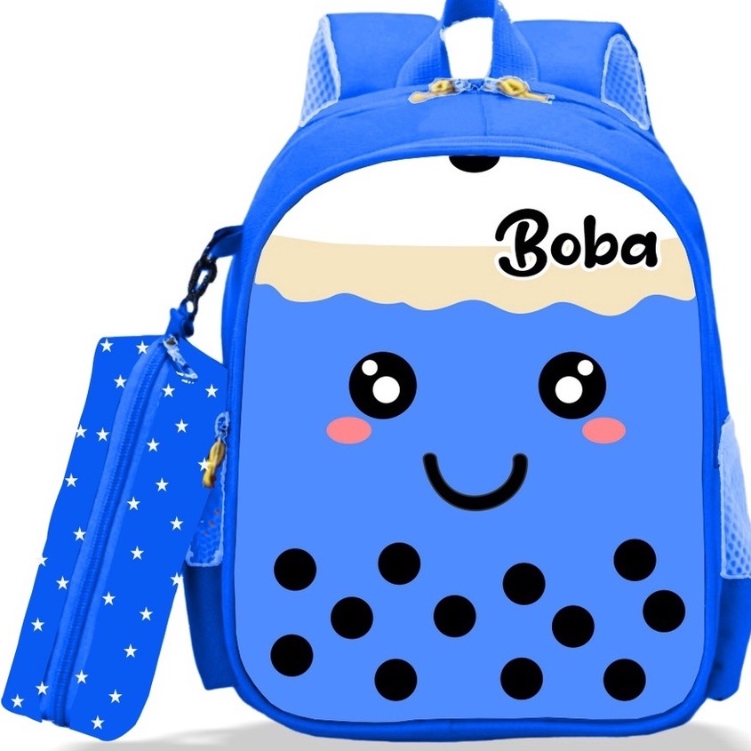 DAEYBAG_TAS BOBA RANSEL ANAK TK/SD PAUD MOTIV PRINT TERBARU BOBA
