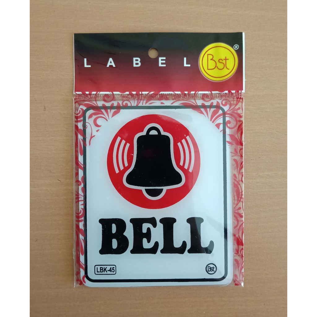 

Label Akrilik Bell