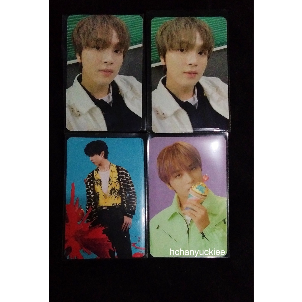 PC NCT DREAM HAECHAN POB SG 21 MARK LUGGAGE DREAMING CHENLE SELCA DIGI BEATBOX ACRYLIC GAME SET