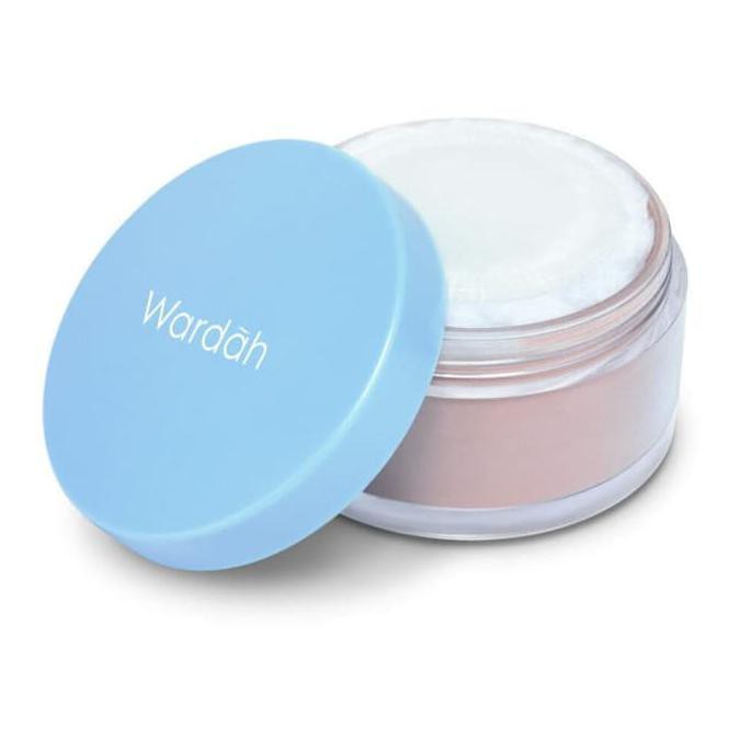 DIJAMIN ORI ORIGINAL Bedak Tabur Wardah Lightening Loose Powder 20 Gr NEW PRODUCT Best Seller