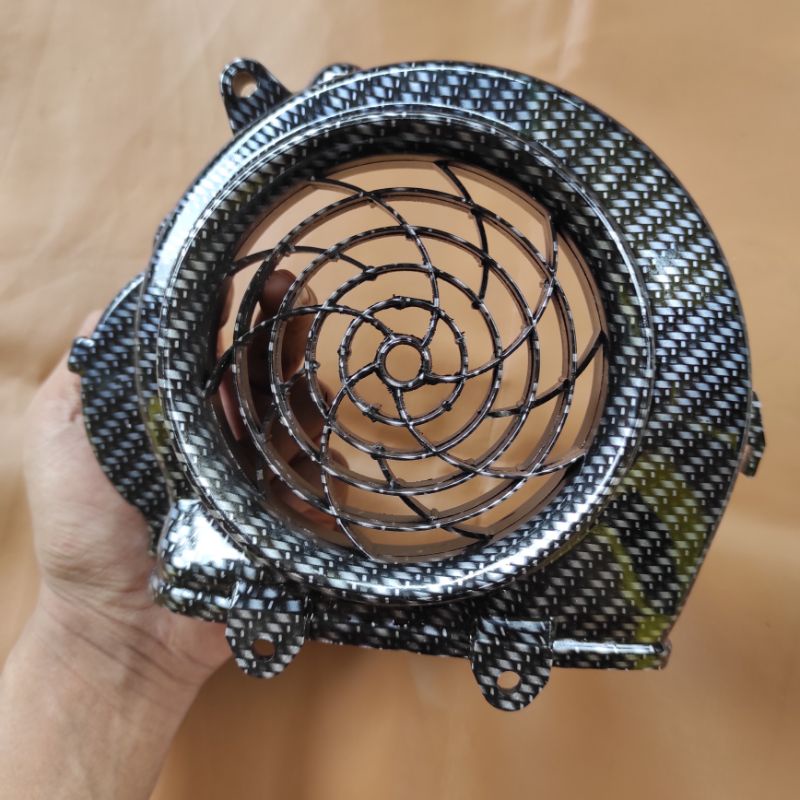 TUTUP KIPAS BEAT KARBU KARBON ORI