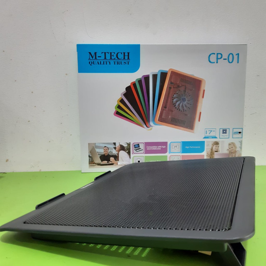 Notebook Cooling Pad Fan M-Tech CP-01