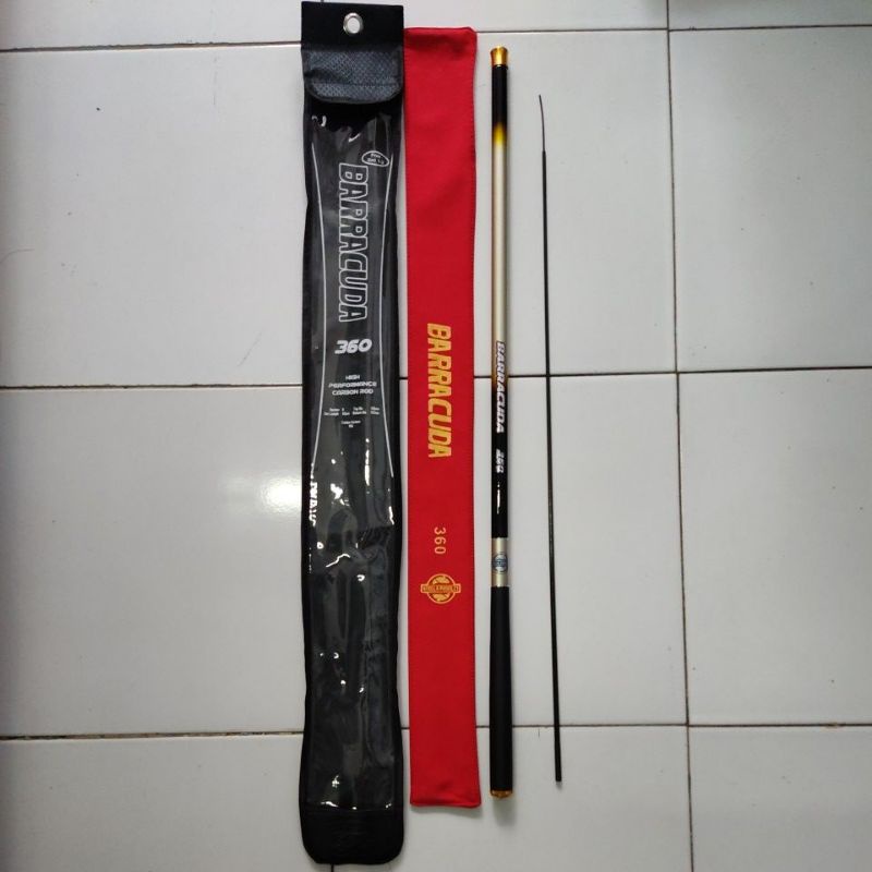 Stella Barracuda 360/450/540 Joran Tegek Carbon Tongkat Pancing