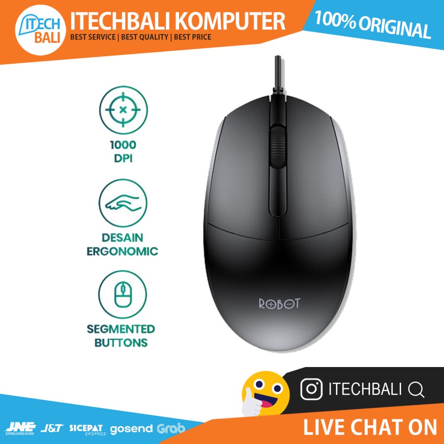 Robot M120 Mouse Kabel Murah | ITECHBALI