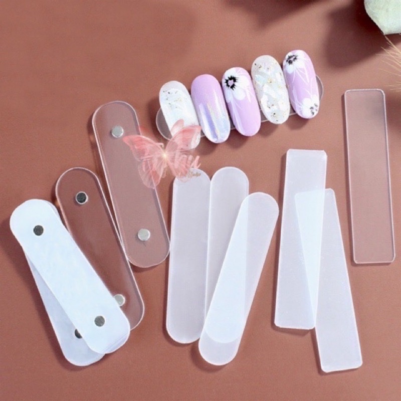 acrylic display nailart strip/ display kuku magnet / nailart display magnet / acrylic display magnet