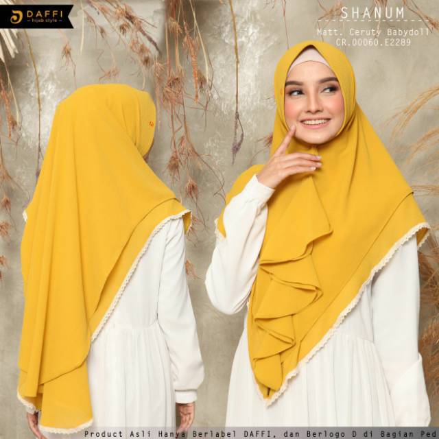 KHIMAR SHANUM BY DAFFI HIJAB