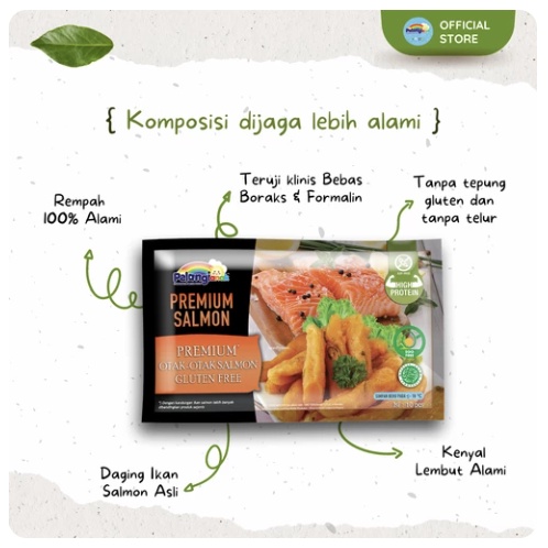 

Pelangi Anak - Otak-Otak Salmon Premium Non Msg Non Pengawet dan Non Pewarna - Makanan Sehat Anak - Mpasi Balikpapan