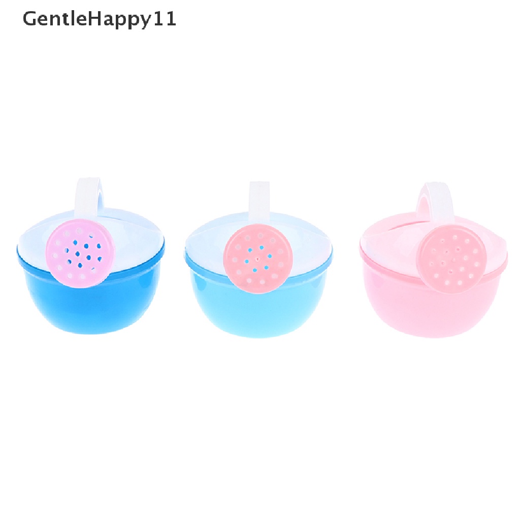 Gentlehappy Mainan Mandi Bayi Warna-Warni Plastik Watering Can Watering Pot Bath Toy Untuk Anak Gif