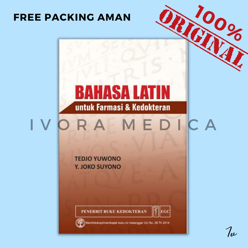 EGC Bahasa Latin untuk Farmasi & Kedokteran