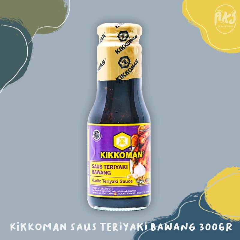 

Kikkoman Saus Teriyaki Bawang 300gr