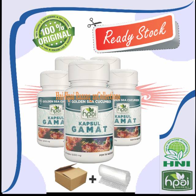 GAMAT, HNI HPAI GAMAT, 100% PRODUK HALAL DUNIA, HERBAL ALAMI dan 100% NATURAL