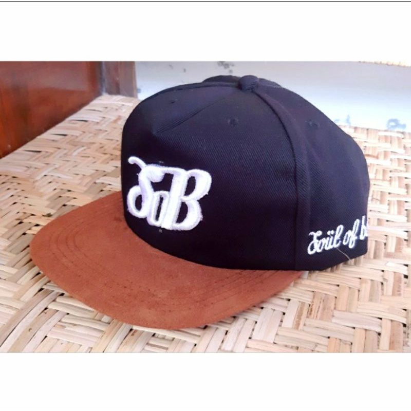 Topi Pria, topi snapback, topi hip hop, topi distro, topi bordir, BLACK SUEDE