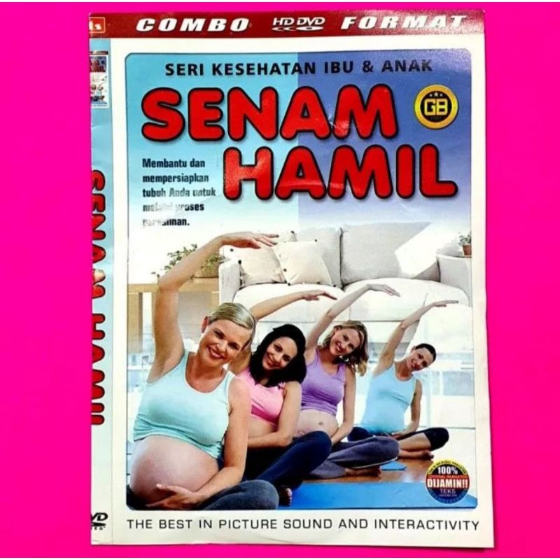kaset video VCD olahraga SENAM HAMIL seri kesehatan ibu & anak