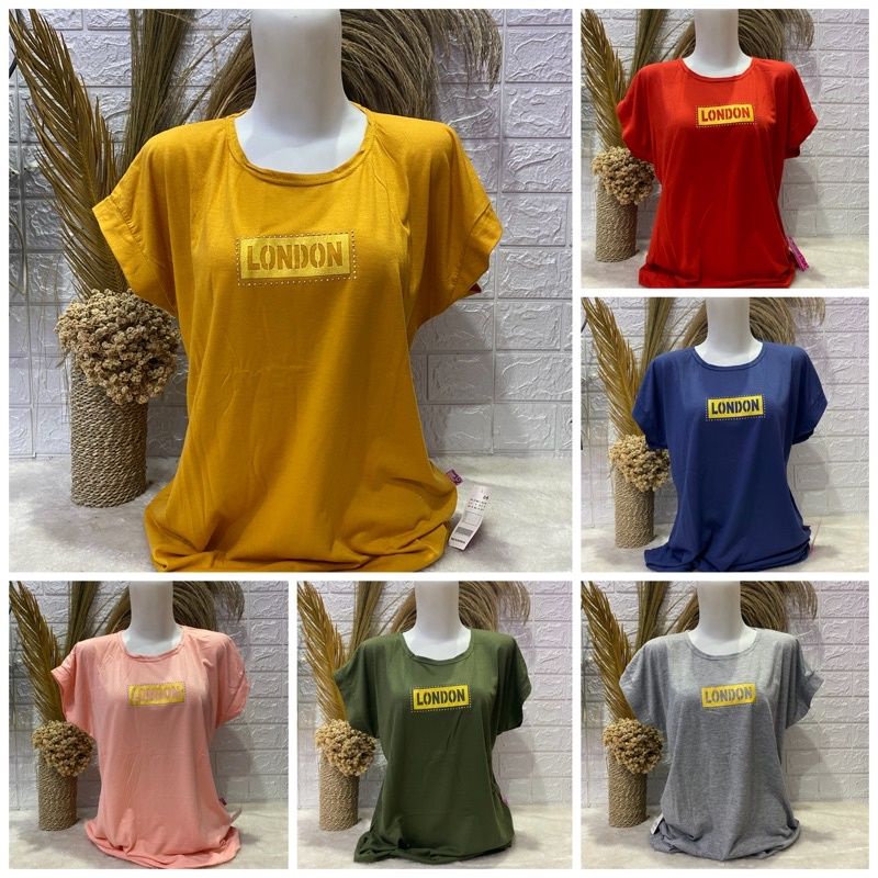 Kaos Wanita Oversize Jumbo Kaos Wanita Lengan Pendek Beauty Fashion