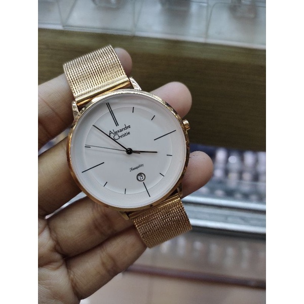 Jam Tangan Analog Pria Alexandre Christie Ac 8627 MC All Stainless