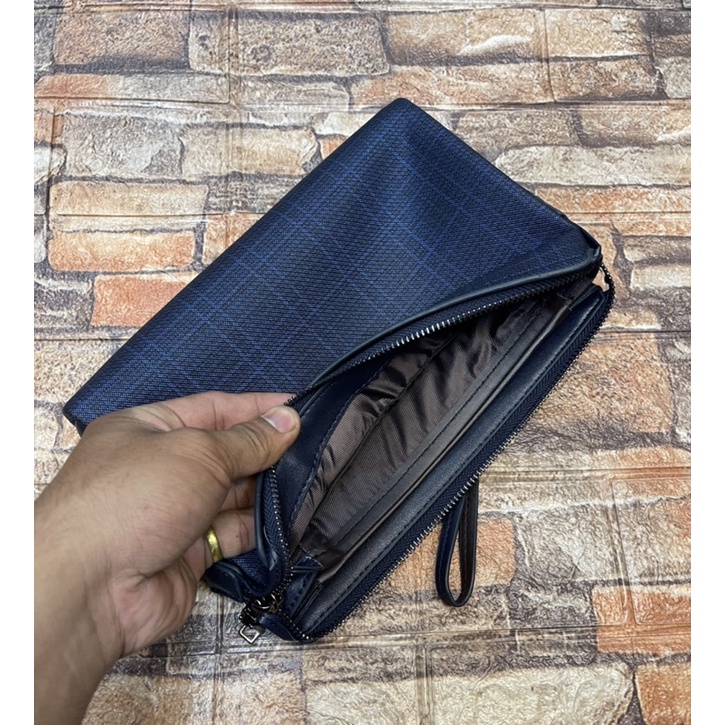 Handbag Tas Clutch Tangan Lock Kunci pria/Wanita Import Original Quality