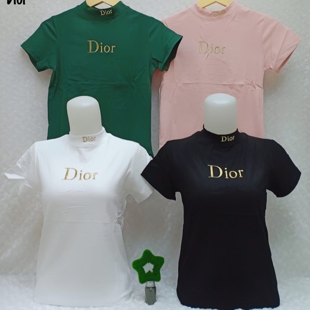 Kaos wanita / kaos wanita import / atasan turtle dior / size allsize