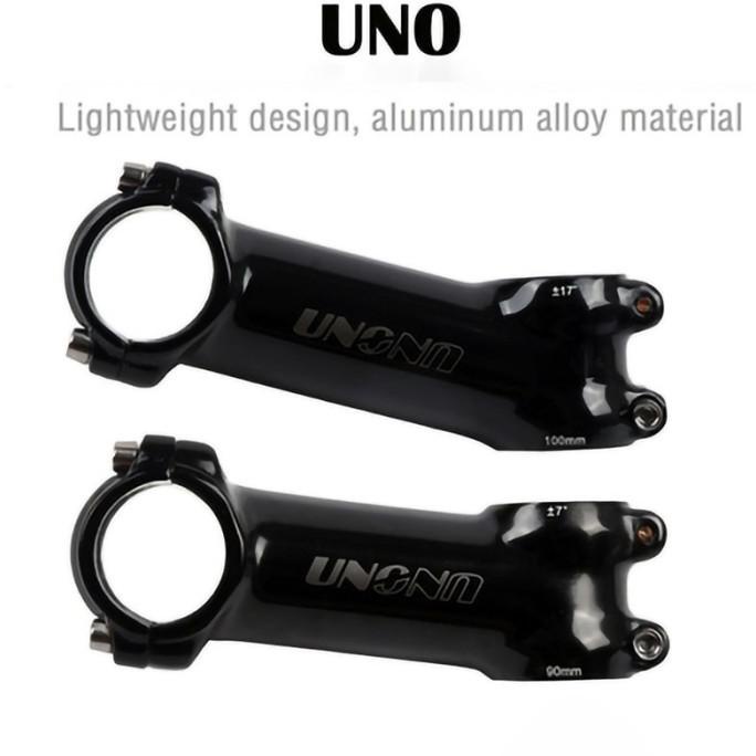 Jual Stem Uno UNO Ultralight AL6061 7/17 Degrees Stem Sepeda Uno ...