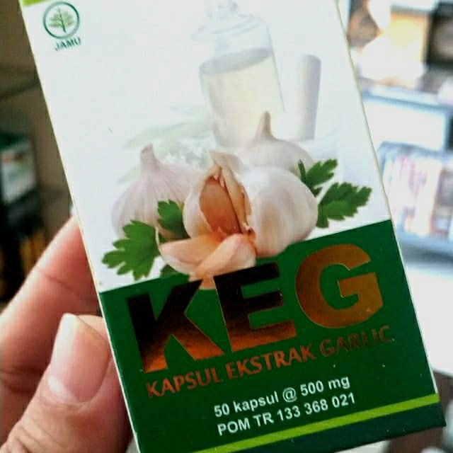 Kapsul Ekstrak Garlic - KEG Toga Nusantara isi 50 Kapsul TN57