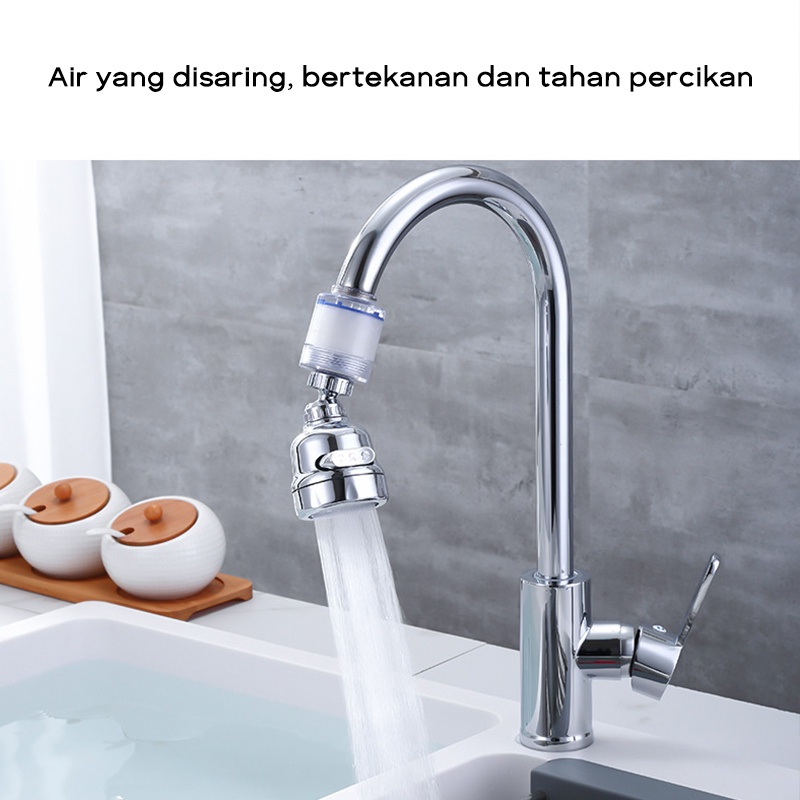 Filter Air Kran Alat Penyaring dan Penjernih Air Water Filter Water Purifier / Filter Keran Pemurni Air Untuk Kamar Mandi / Dapur