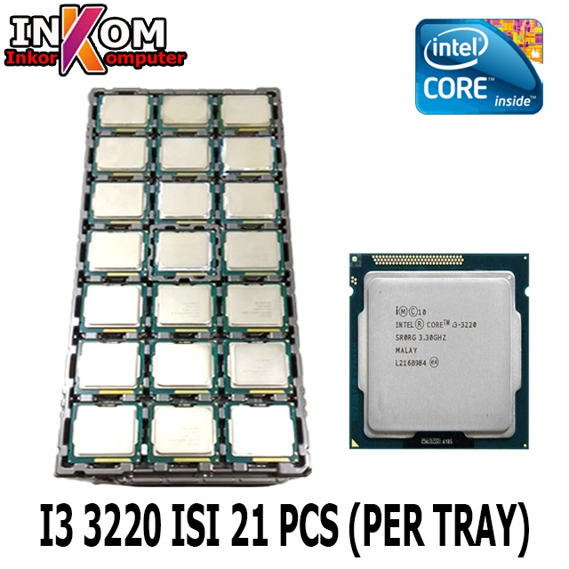 Processor Procie Intel Core i3 3220 LGA 1155 isi 21 pcs per Tray