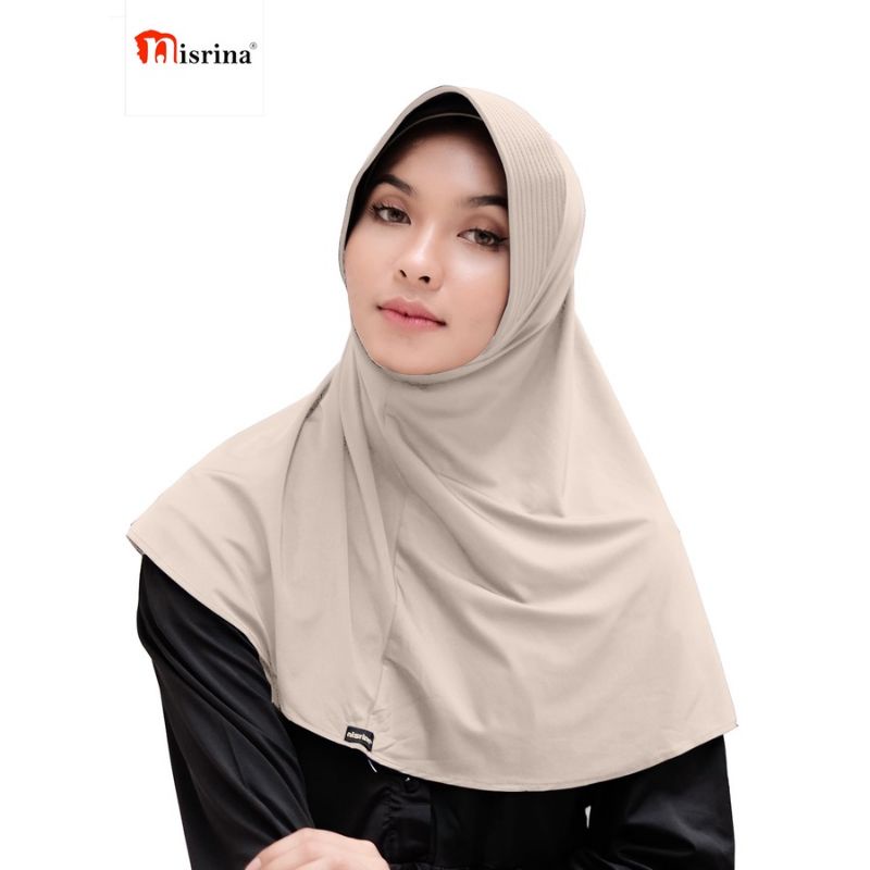 Hijab Instan sport Nisrina jilbab basic Alba