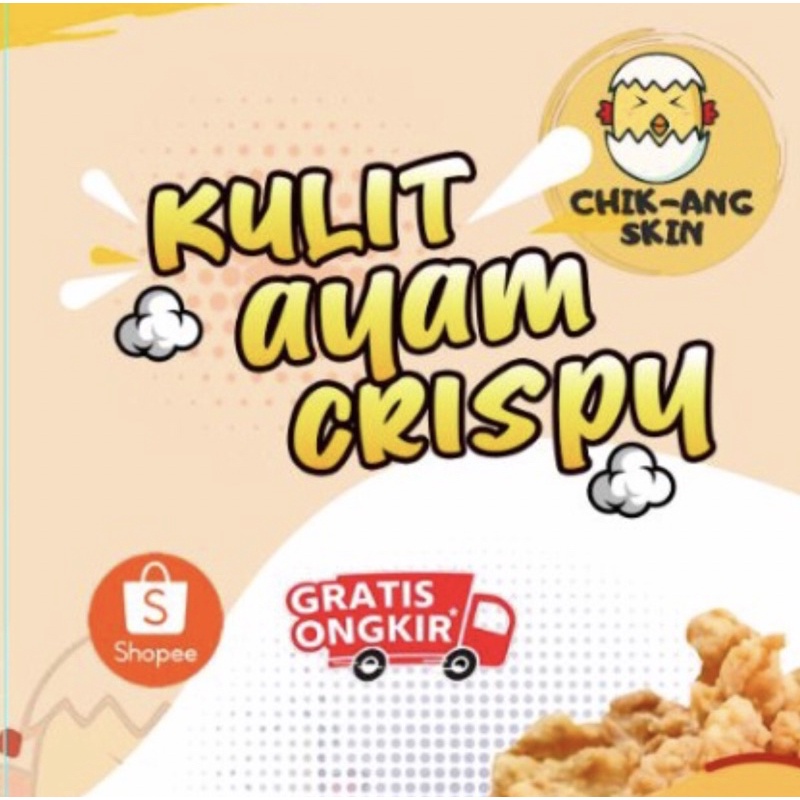 

KULIT AYAM KRISPY Best saller kripik snack cemilan kekinian