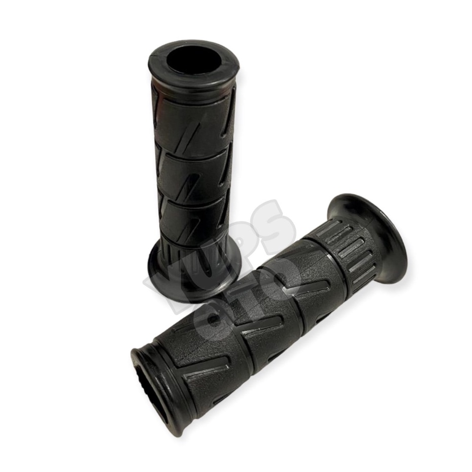 HANDFAT STANDAR KAWASAKI HITAM MERK MOSCOW PNP HARGA SEPASANG GRIP KAZE STANDAR UNIVERSAL SEMUA MOTOR HANDGRIP KAZE HITAM