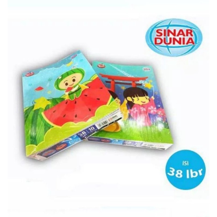

Buku tulis SIDU 38 lembar | Buku Sinar Dunia 38 lembar | SIDU 38 grosir murah