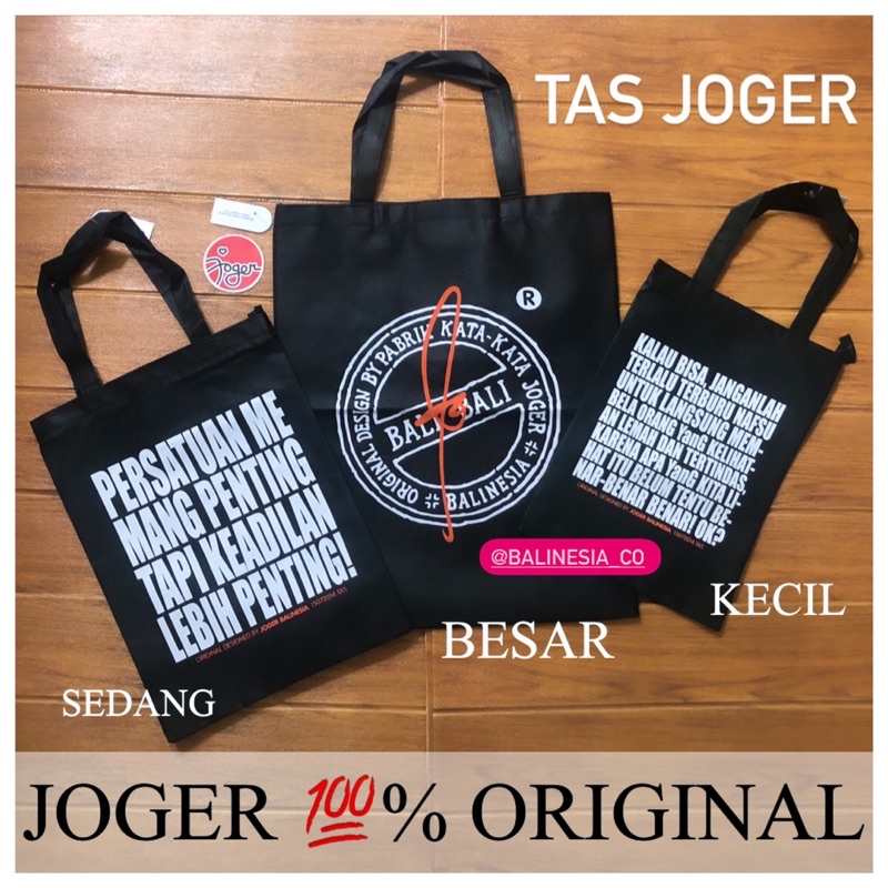 TAS JOGER - ASLI 100% ORIGINAL